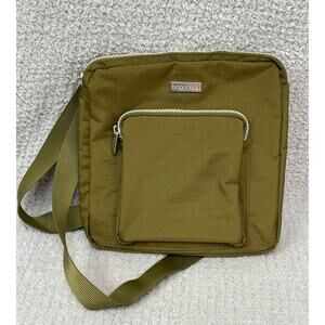 Baggalini Green Nylon Crossbody Purse #67903